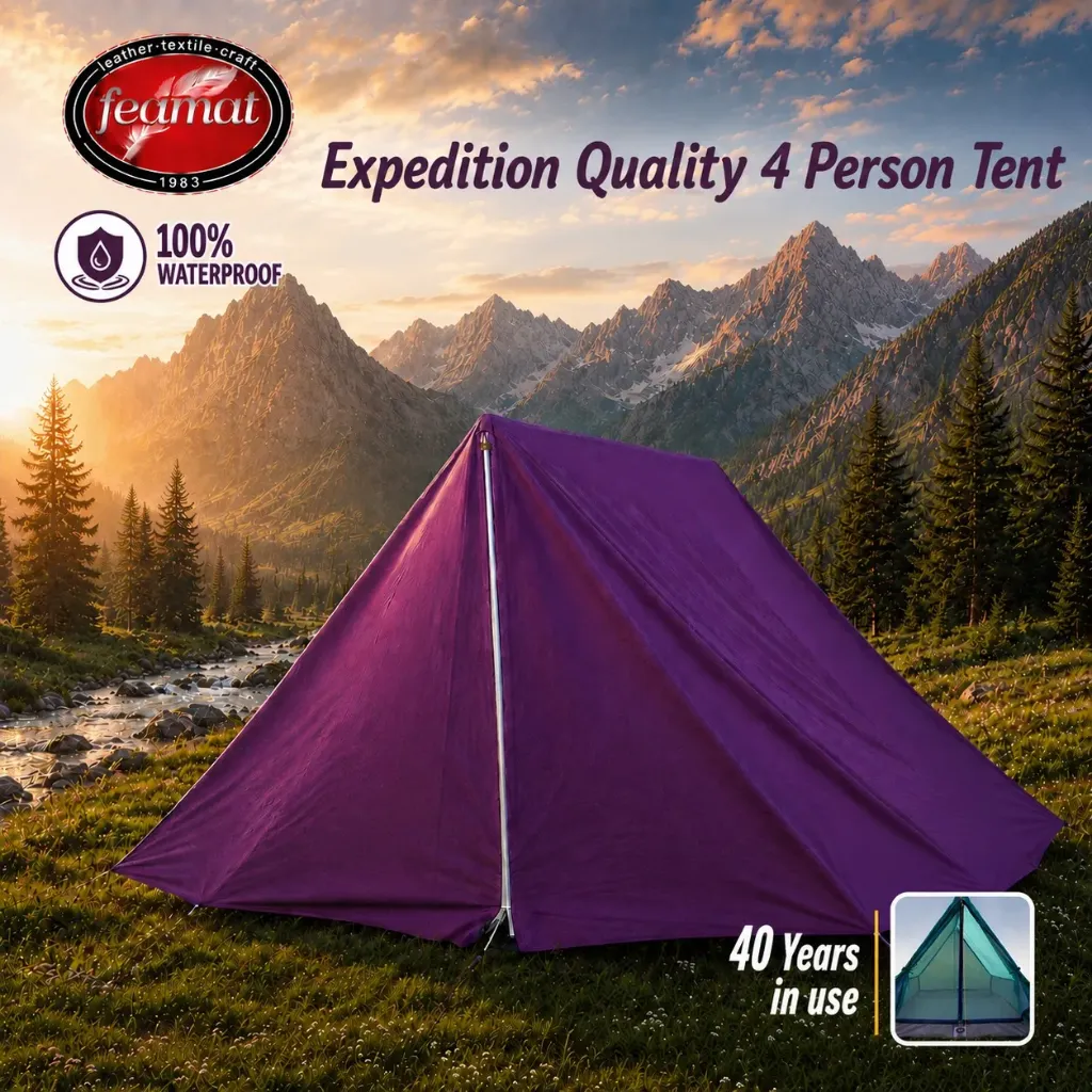 A SHAPE TENT with Full Canopy Outer Fly