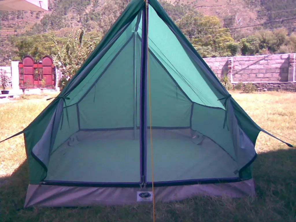 A SHAPE ALPINE TENT