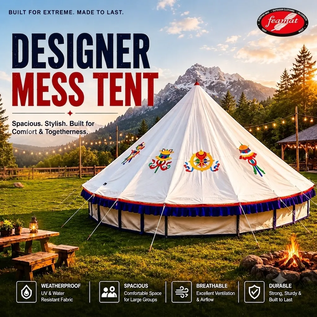 Designer Mess Tent