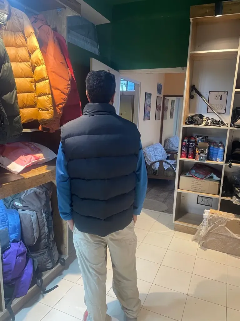 DOWN JACKET without sleeves
