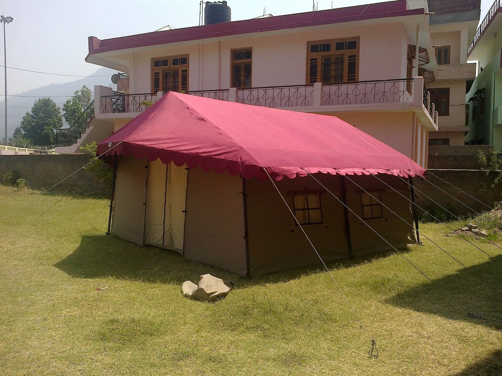 SHOULDARY DOUBLE FLY TENT 14'X14' (4.27mtr X 4.27mtr)